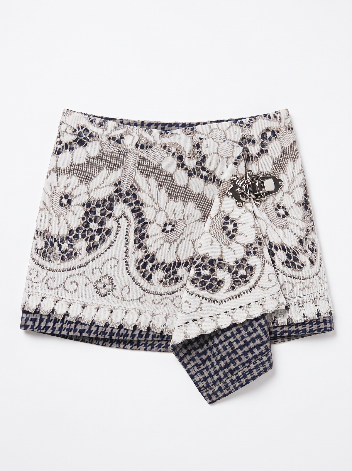 Curtain No. 055 | Mini Wrap Skirt