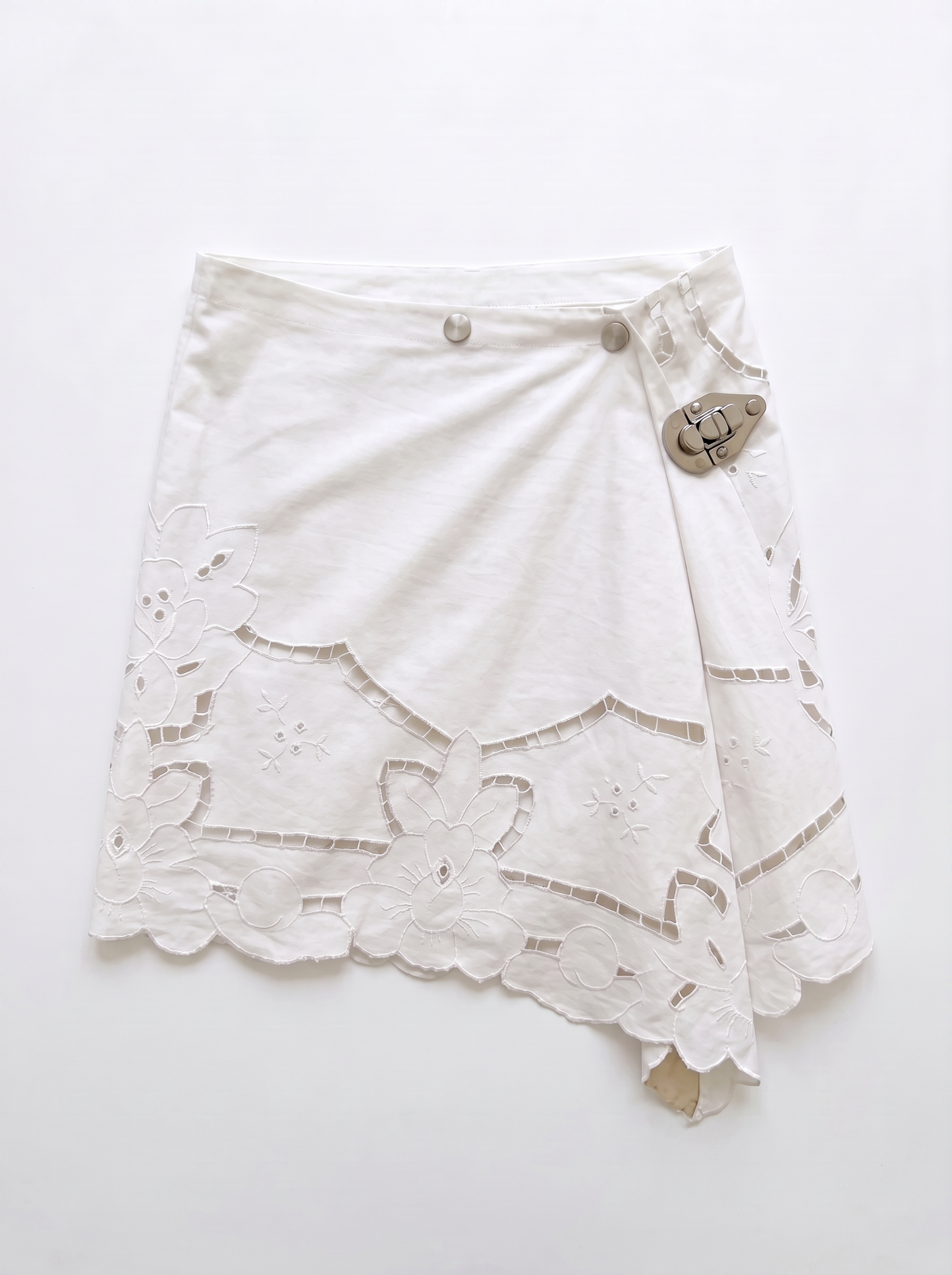 Curtain No. 016 | Lace Midi Wrap Skirt