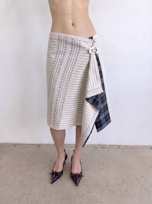 Curtain No. 036 | Midi Wrap Skirt