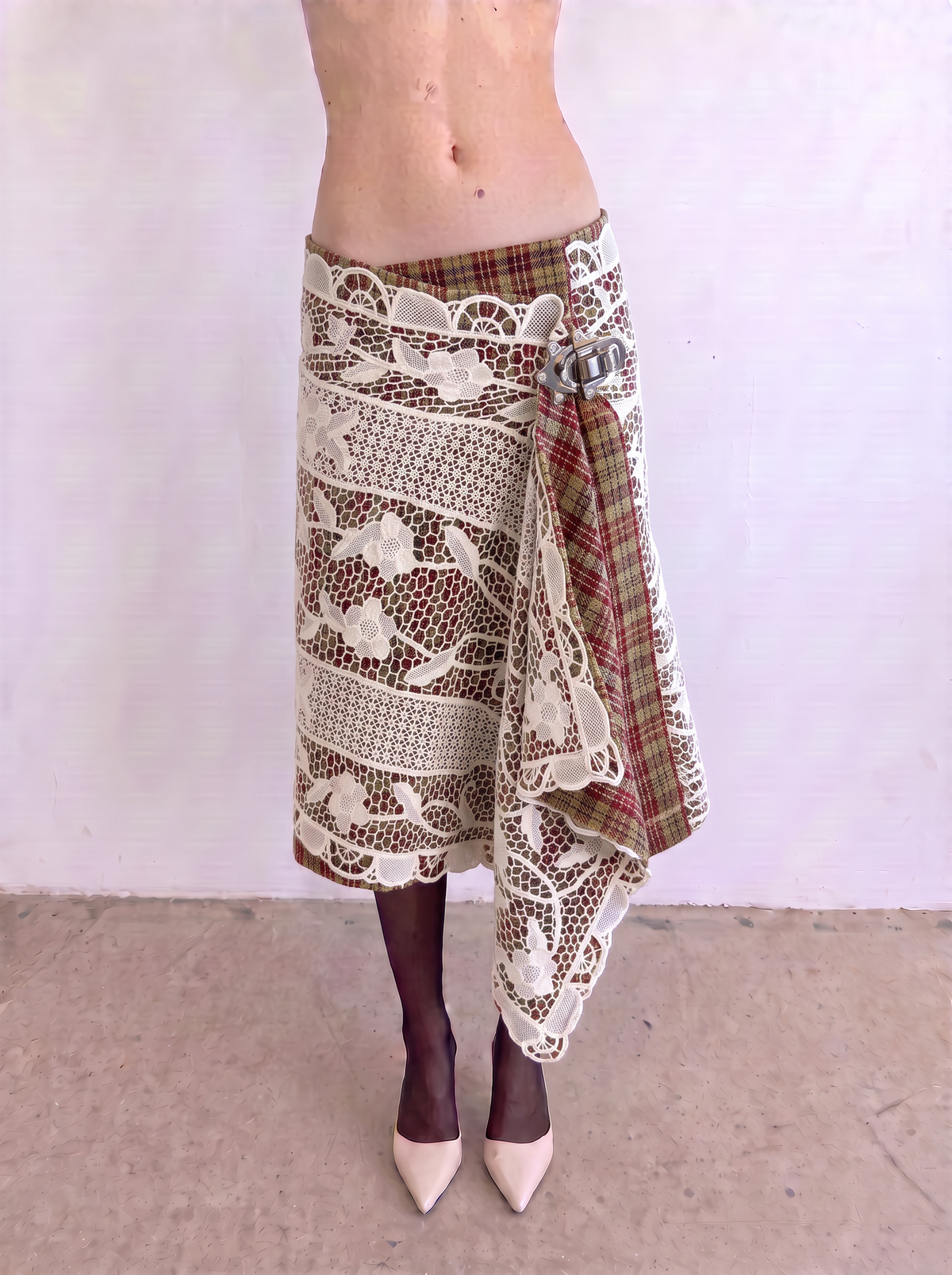 Curtain No. 069 | Midi Wrap Skirt