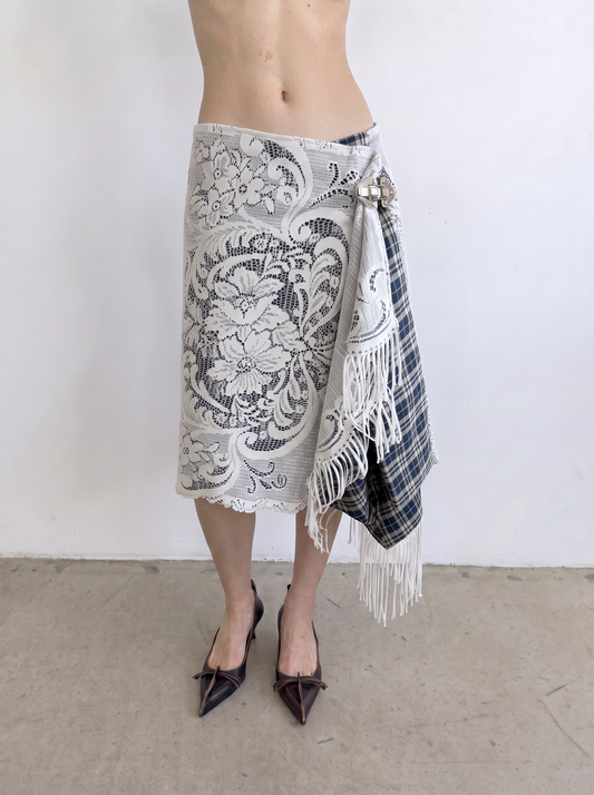 Curtain No. 044 | Midi Wrap Skirt
