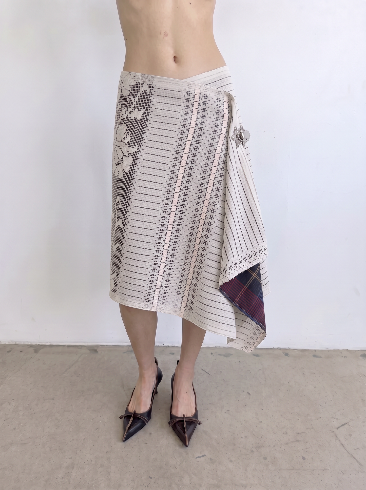 Curtain No. 036 | Midi Wrap Skirt