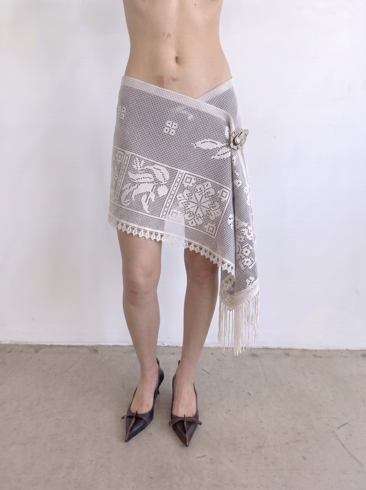 Curtain No. 034 | Mini Wrap Skirt