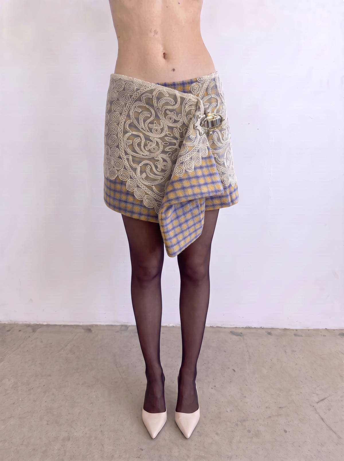 Curtain No. 067 | Mini Wrap Skirt