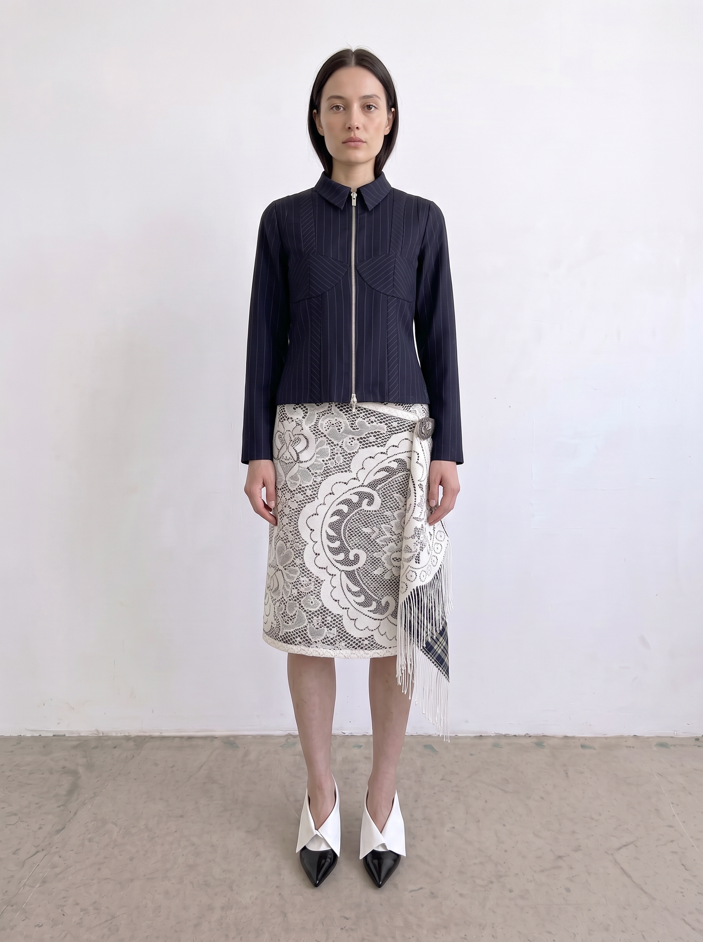 Curtain No. 006 | Midi Wrap Skirt