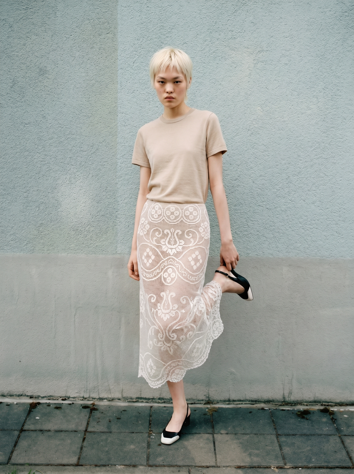 Curtain No. 020 | Long Lace Skirt