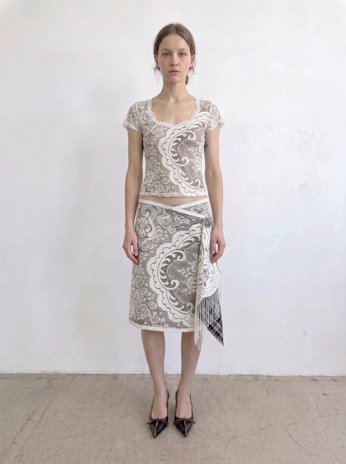 Curtain No. 006 | Midi Wrap Skirt