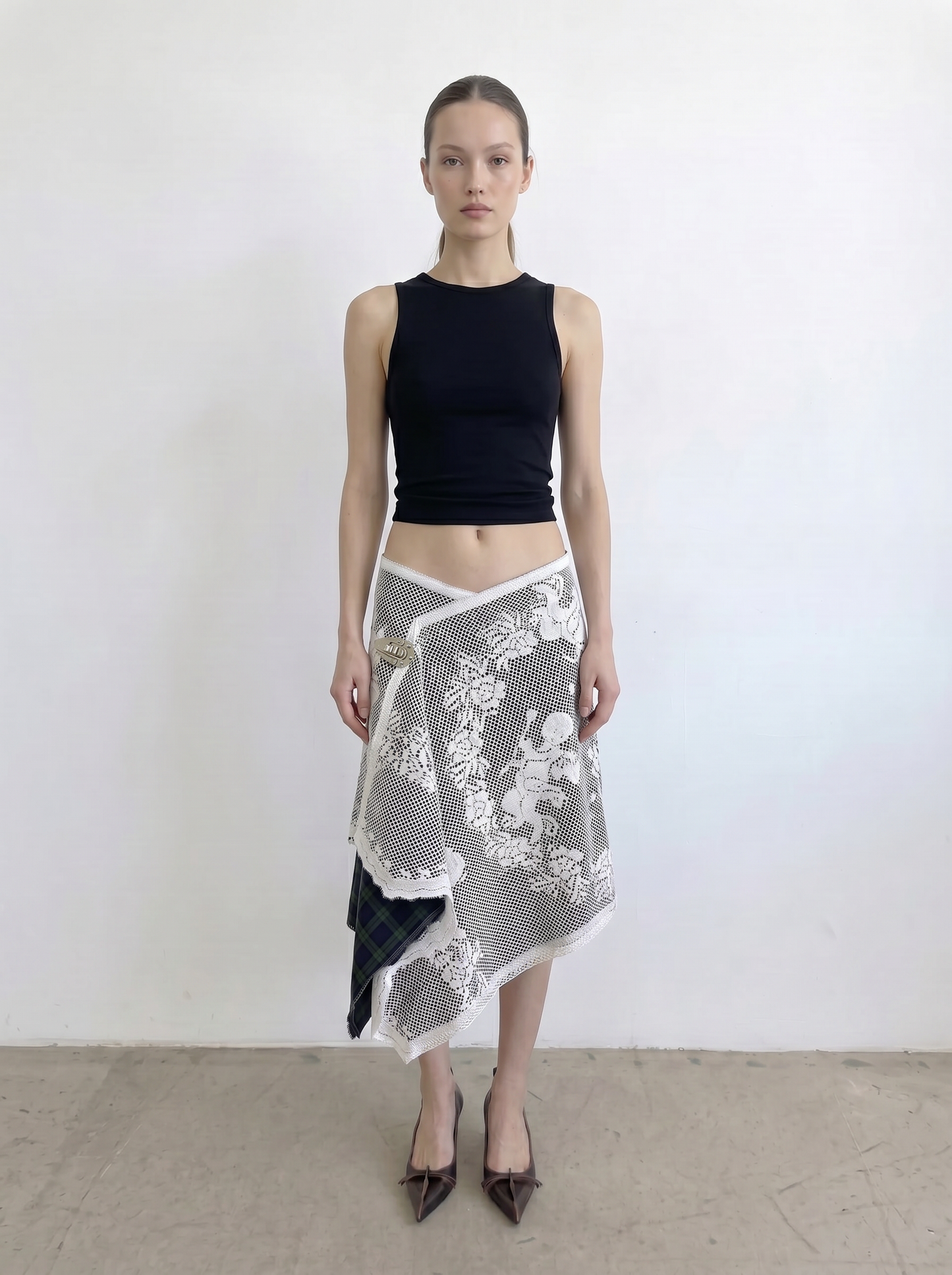 Curtain No. 003 | Angels Midi Wrap Skirt