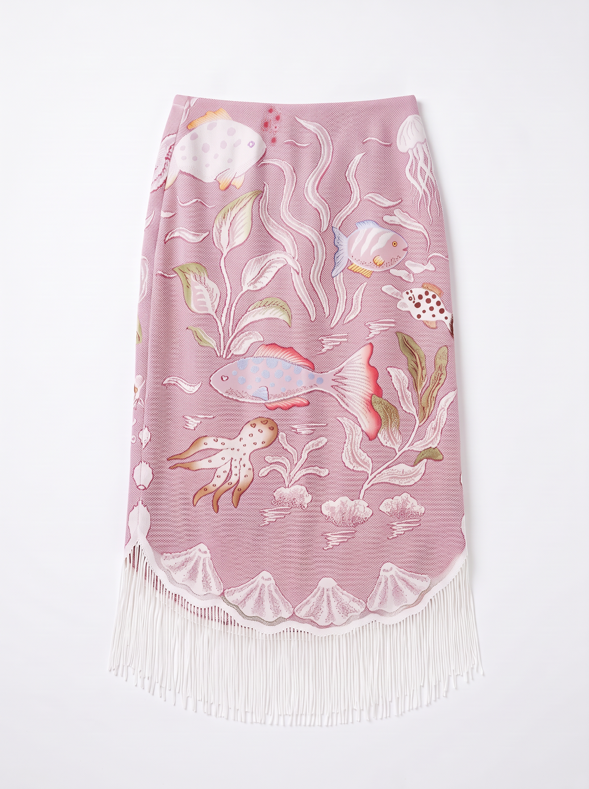Curtain No. 074 | 'Fish' Long Lace Skirt