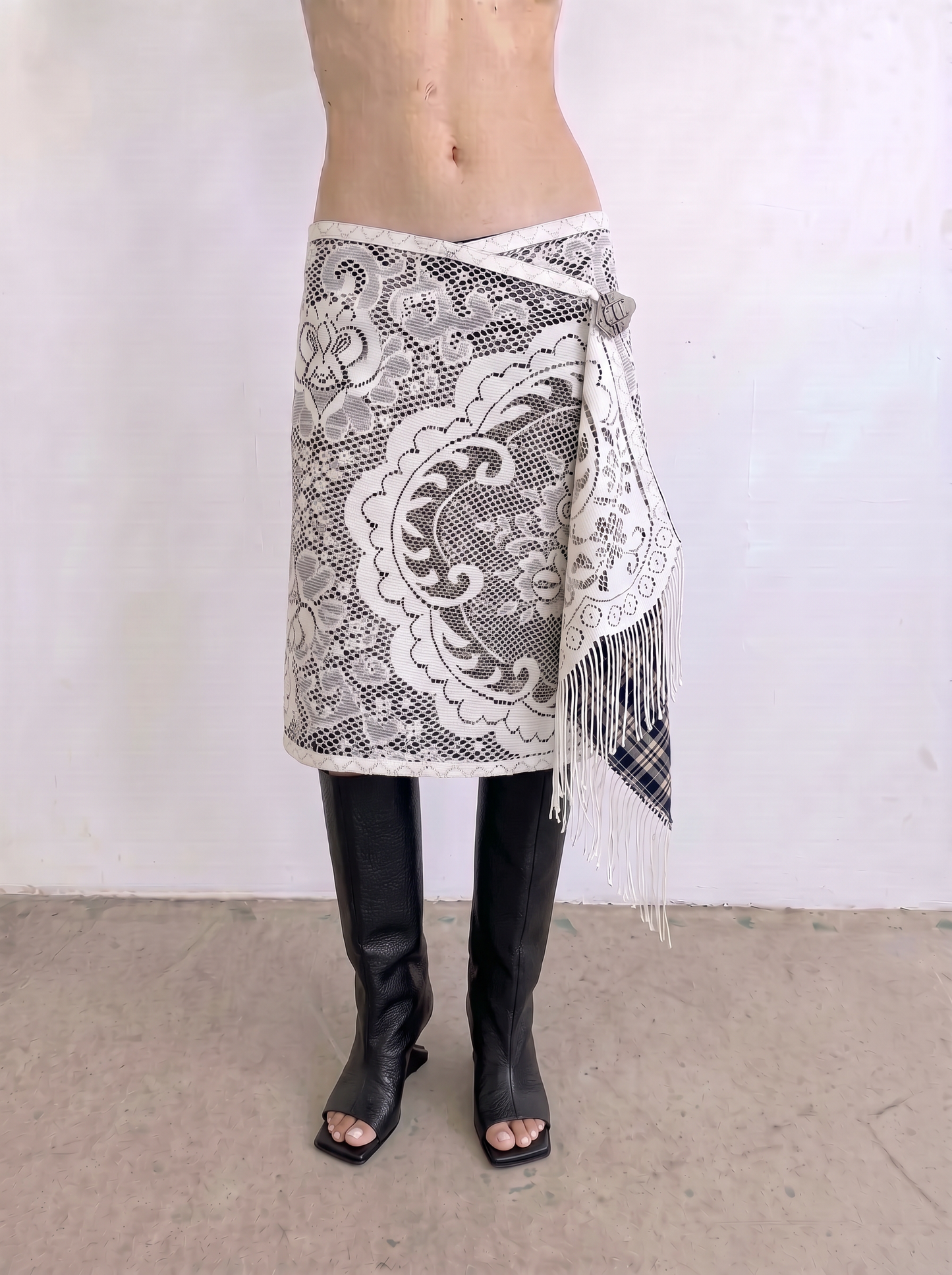 Curtain No. 006 | Midi Wrap Skirt