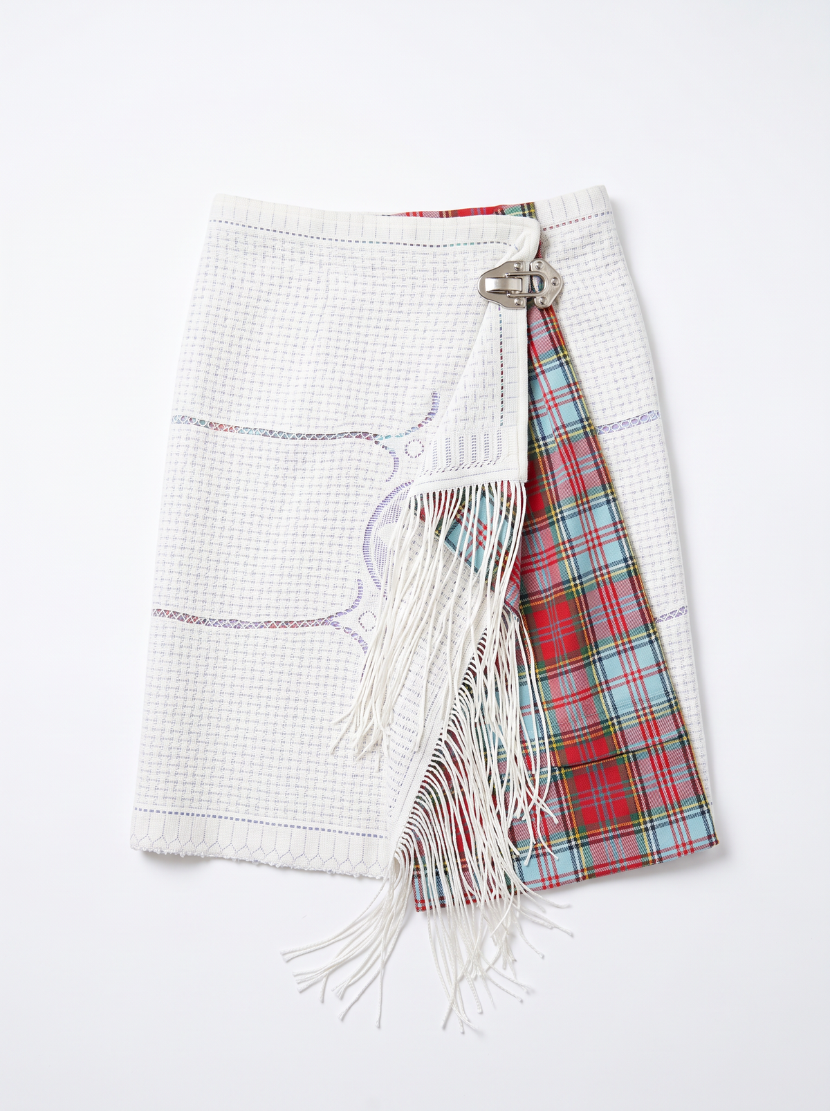 Curtain No. 047 | 'Angels' Midi Wrap Skirt