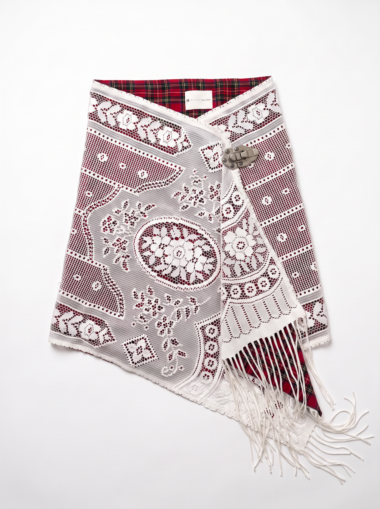 Curtain No. 021 | Lace Mini Wrap Skirt