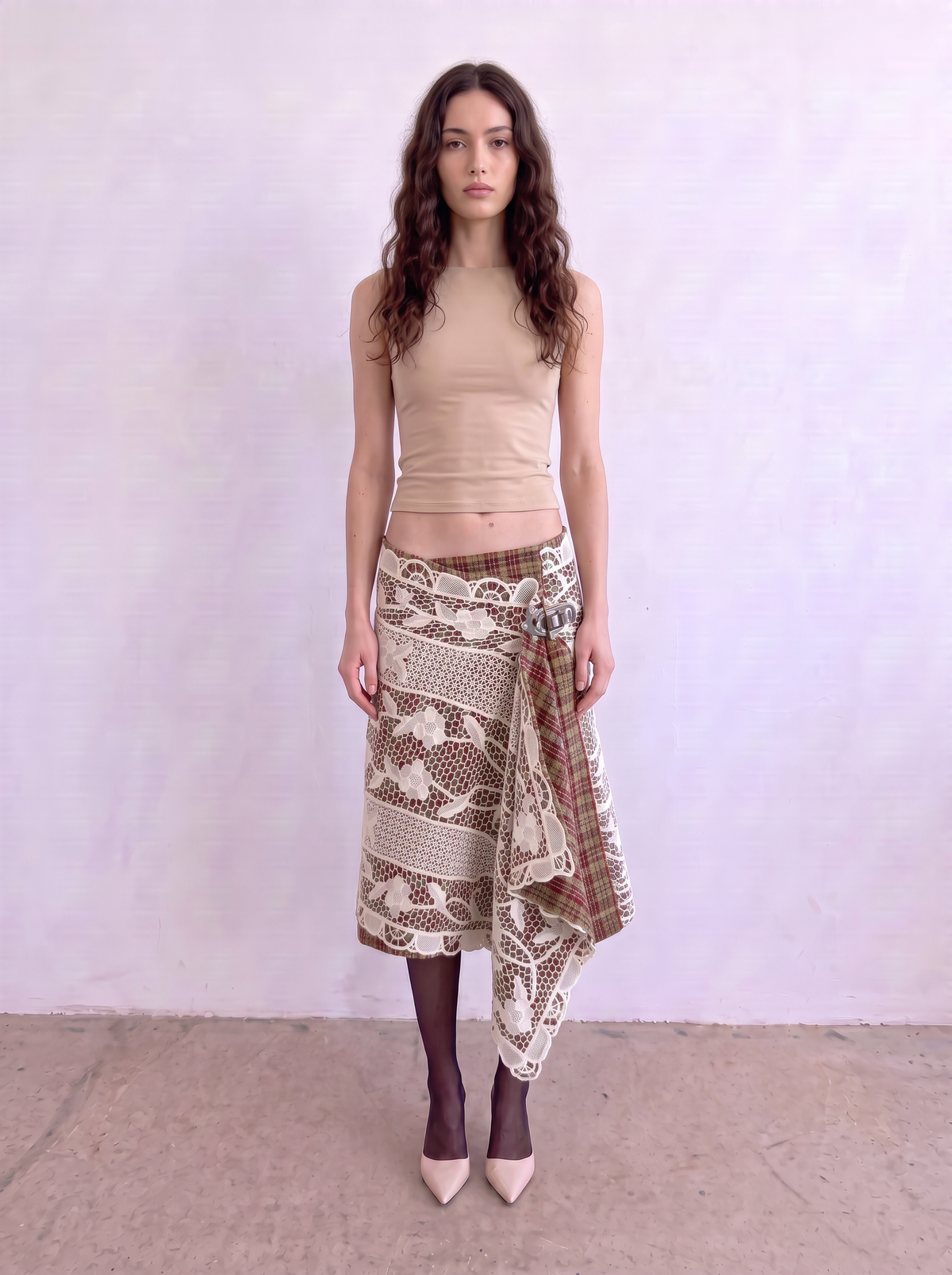 Curtain No. 069 | Midi Wrap Skirt