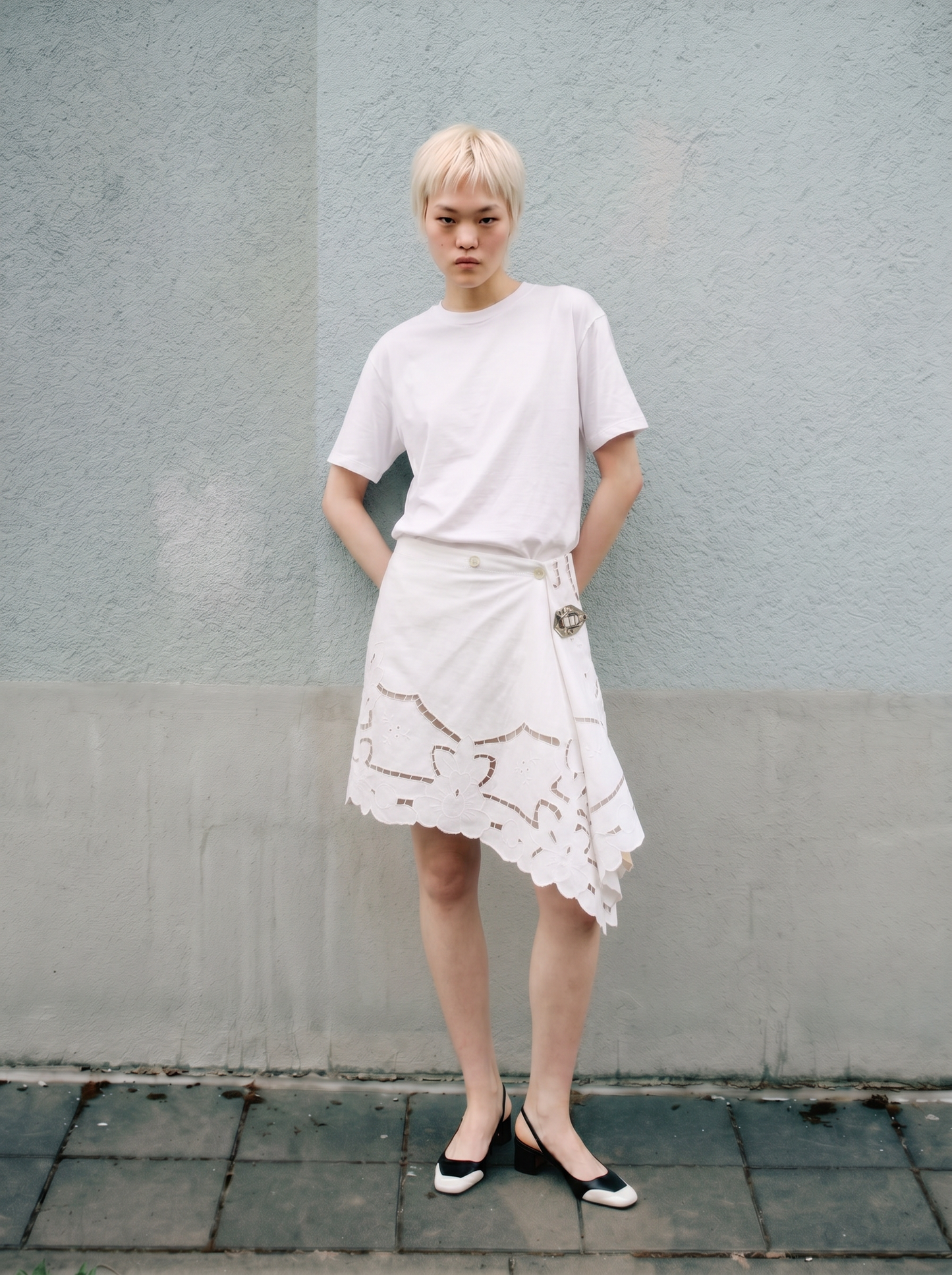 Curtain No. 016 | Lace Midi Wrap Skirt