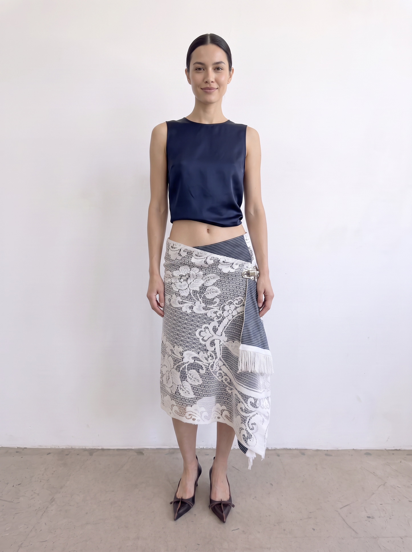 Curtain No. 029 | Midi Wrap Skirt