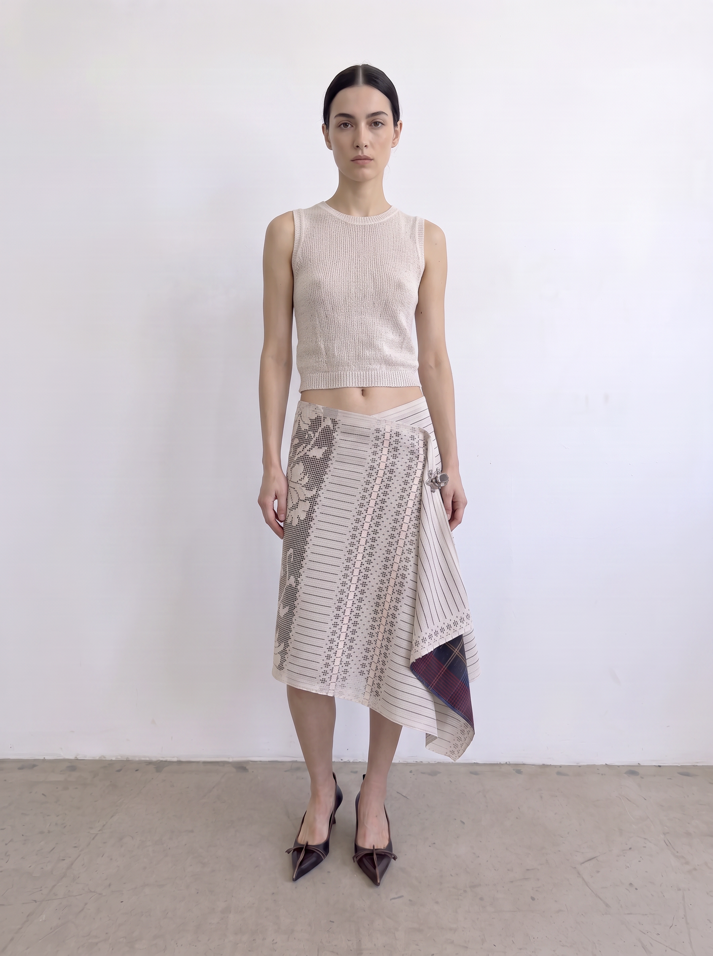 Curtain No. 036 | Midi Wrap Skirt