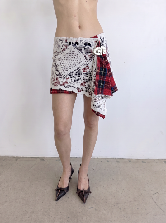 Curtain No. 045 | Mini Wrap Skirt