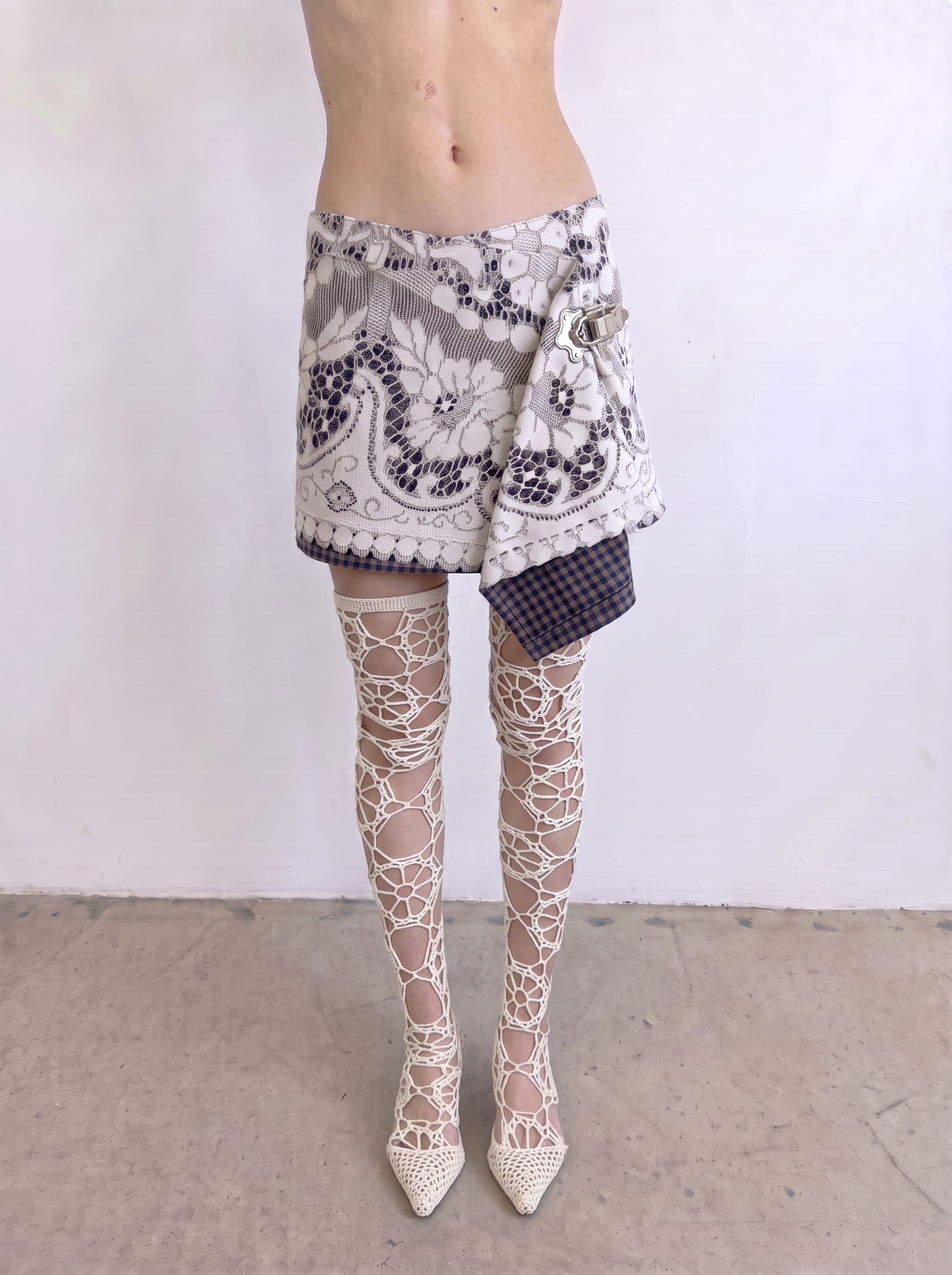 Curtain No. 055 | Mini Wrap Skirt