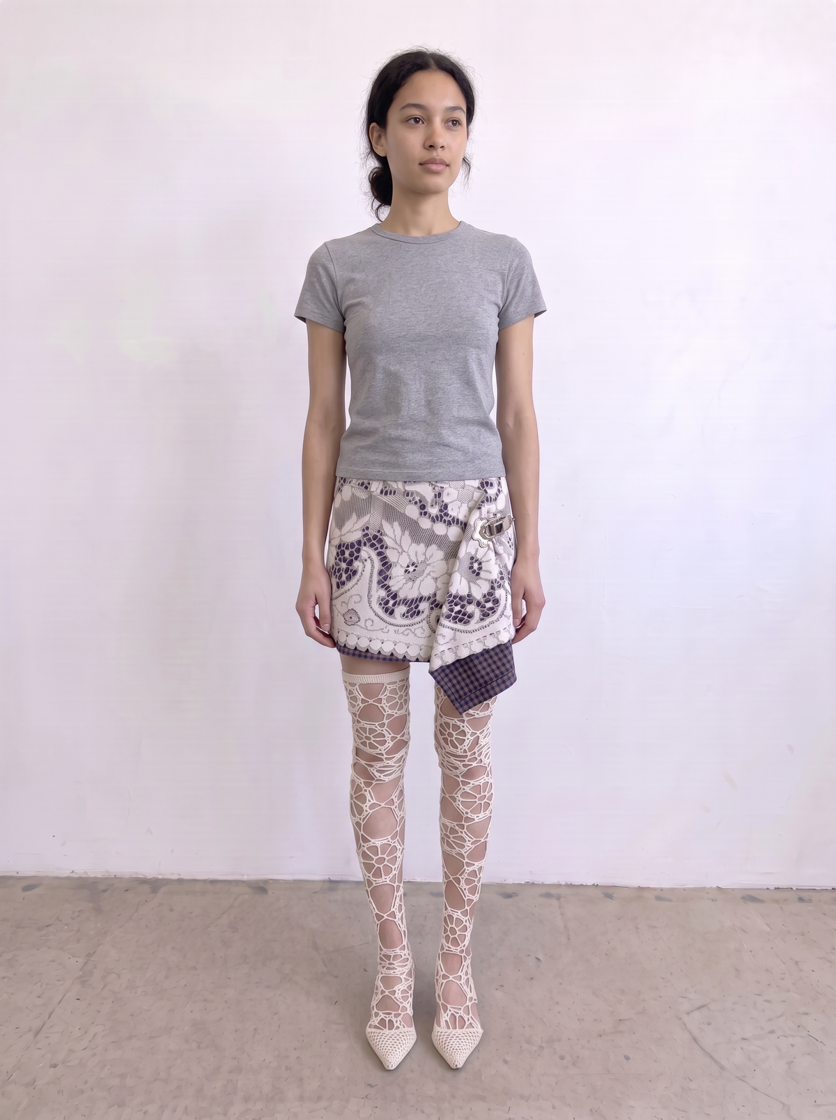 Curtain No. 055 | Mini Wrap Skirt