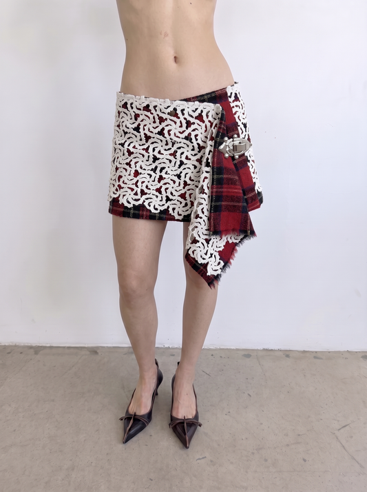 Curtain No. 042 | Mini Wrap Skirt