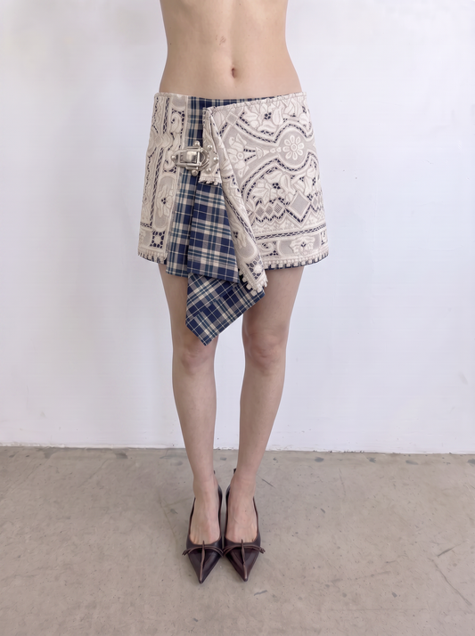 Curtain No. 041 | Mini Wrap Skirt