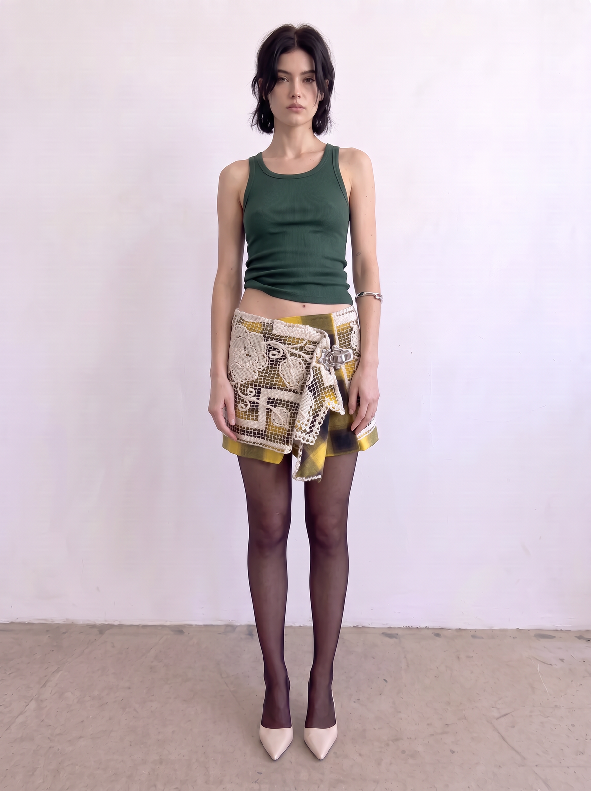 Curtain No. 073 | Mini Wrap Skirt