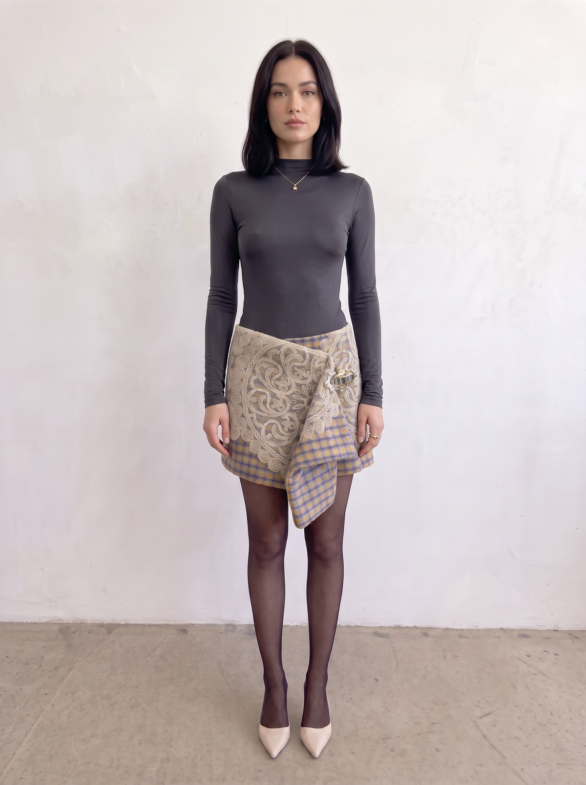Curtain No. 067 | Mini Wrap Skirt