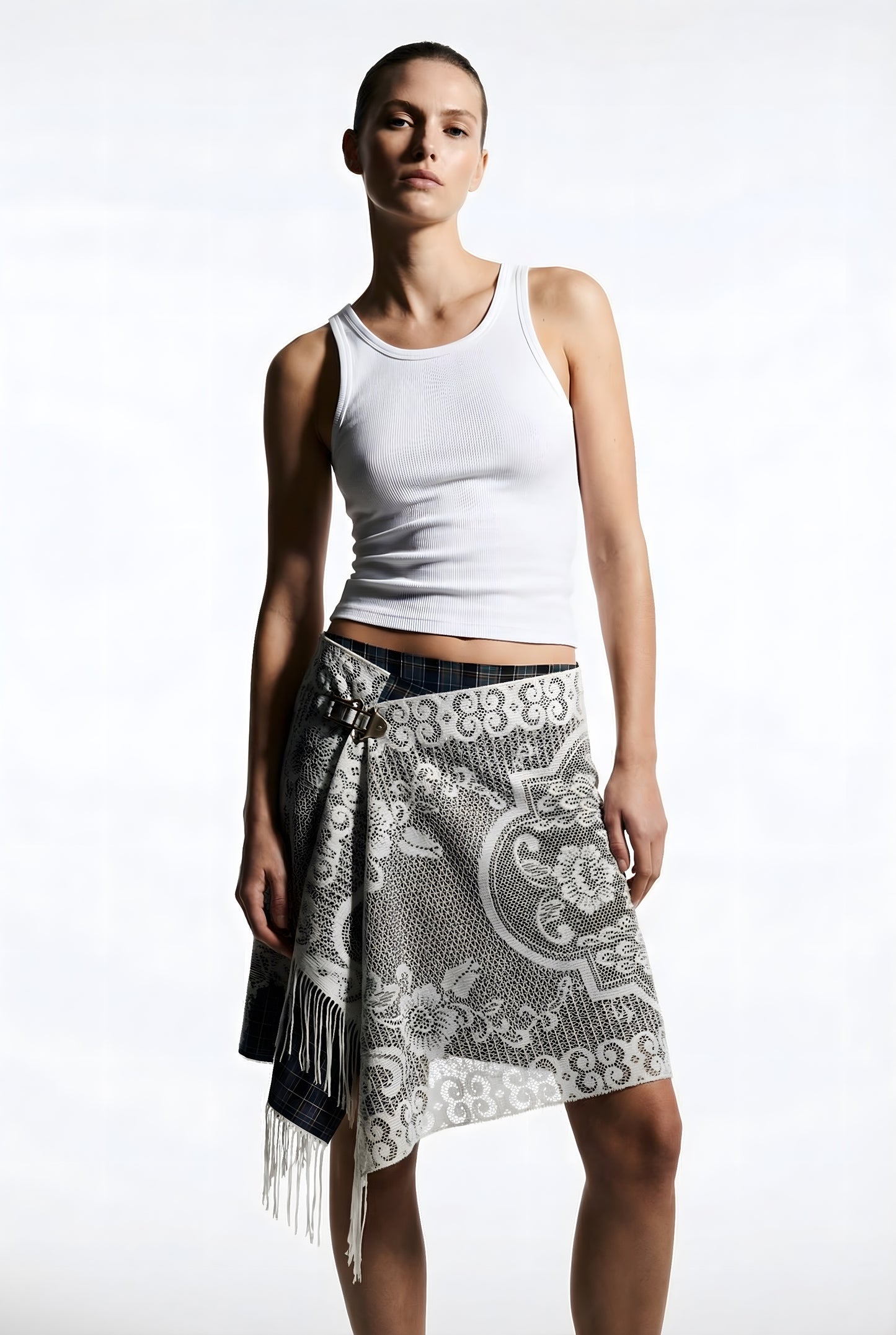 CUSTOM Upcycled Lace Skirt (Made To Order)