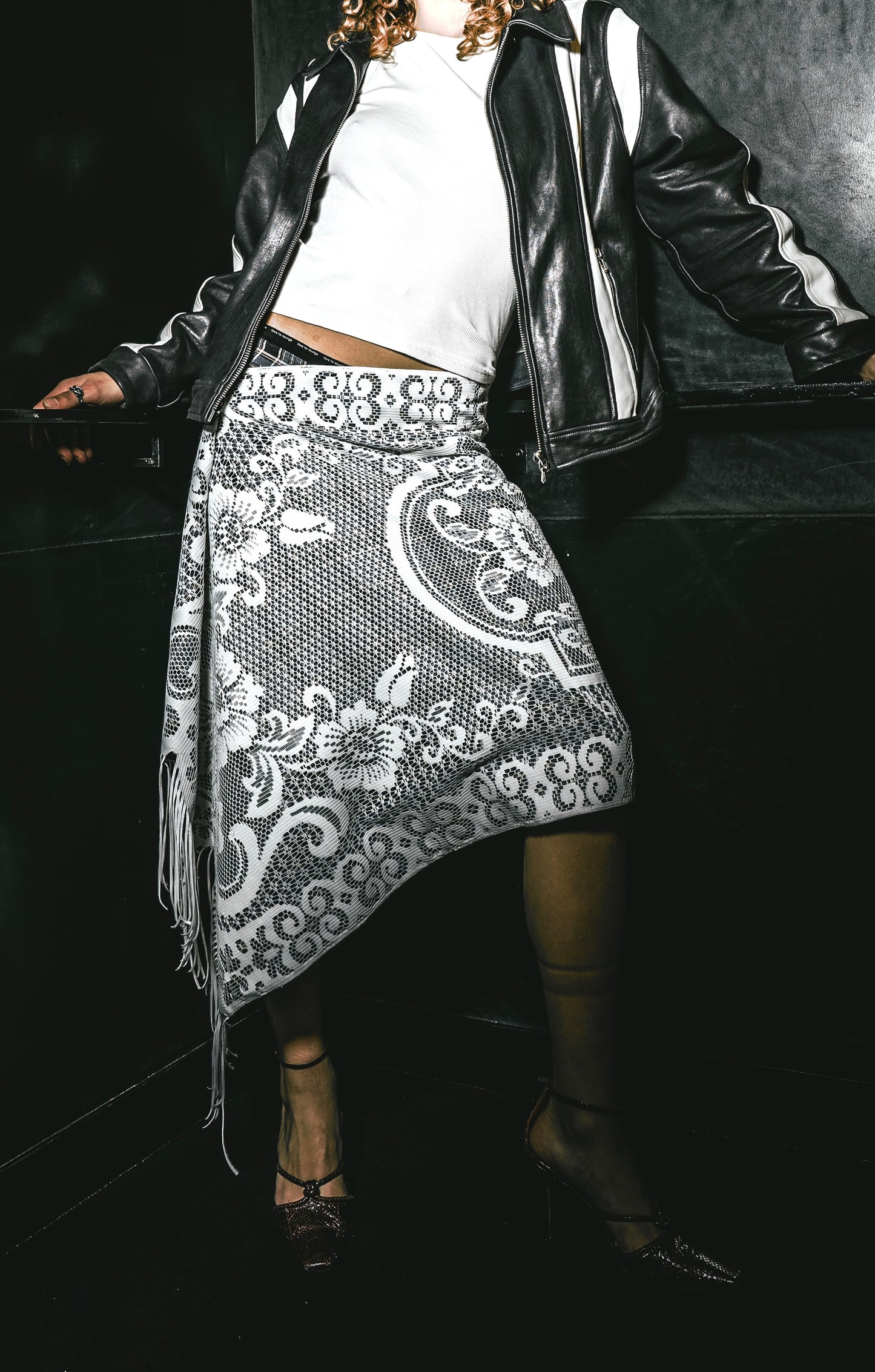 CUSTOM Upcycled Lace Skirt (Made To Order)